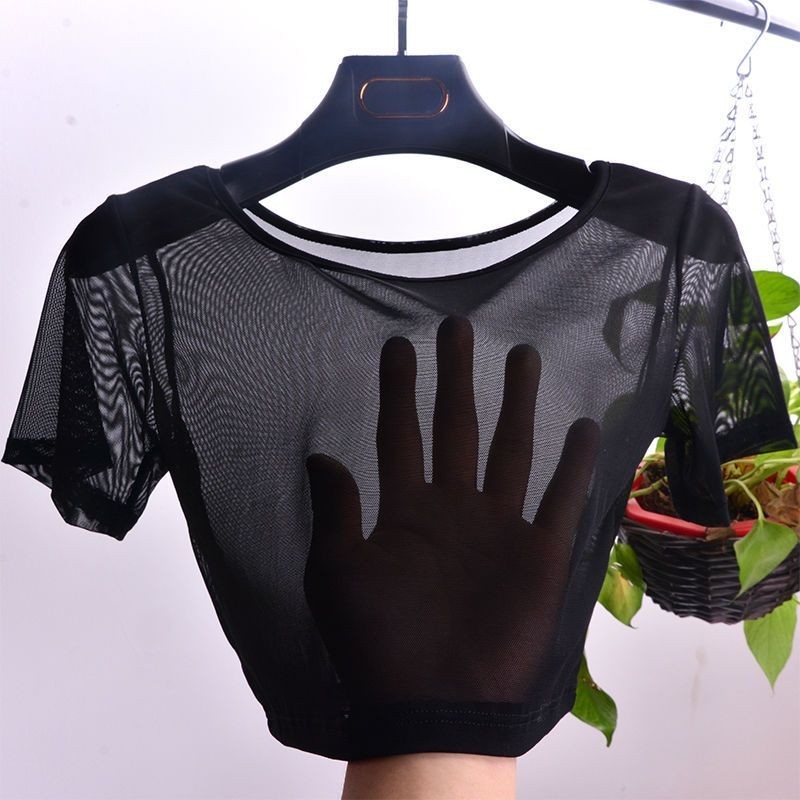 韓国女子 人気[PLEASENOFOLLOW]DARLIN CAMO SHIRRING SHORT TOP Jalioing Short Sleeve Undershirt Top for Women Crew Neck T