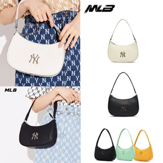 [MLB] Basic Sportive Hobo Bag ★すぐ品切れ★ Basic Athleisure Hobo Bag New York Yankees