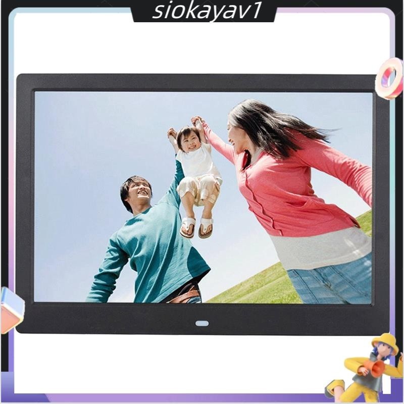 12 Inch Digital Photo Frame HD 1280X800 Electronic Picture Frame Music ...