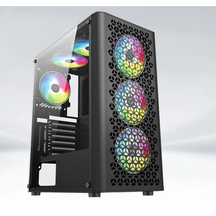 Case coolerplus CPC- G02 (Includes 3 ARGB Led FAN) | Shopee Singapore