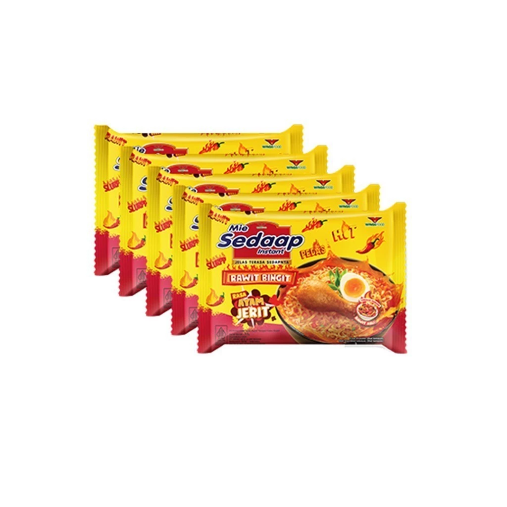 Sedaap Mie Instan Ayam Jerit 77 gr x5 - Gambar 2