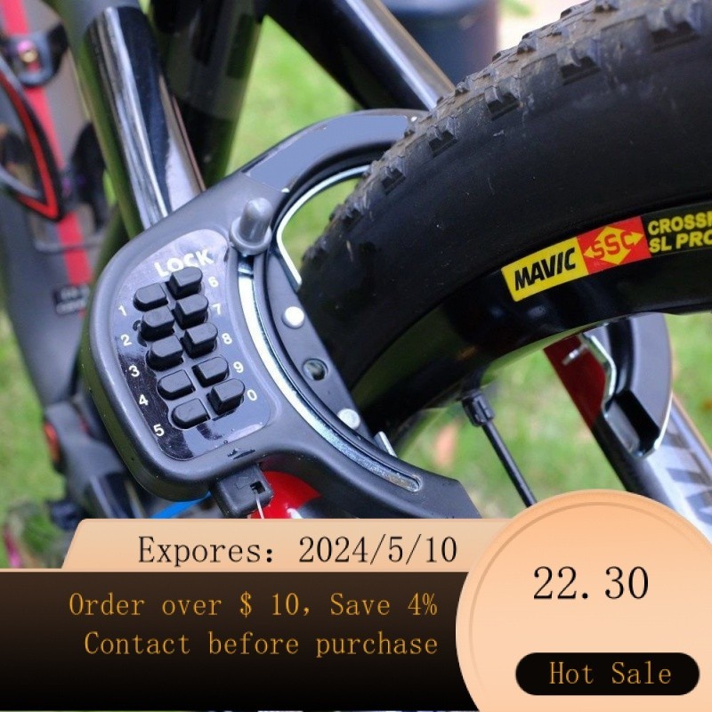 Smart Bicycle Lock High Quality Bicycle Anti Rust Portable Horseshoe Lock Moun