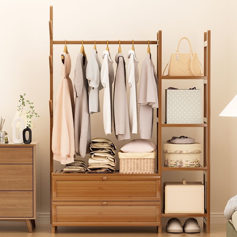 Coat Rack Stand Floor Clothes Rack Clothing Storage Rack Garment Rack ...