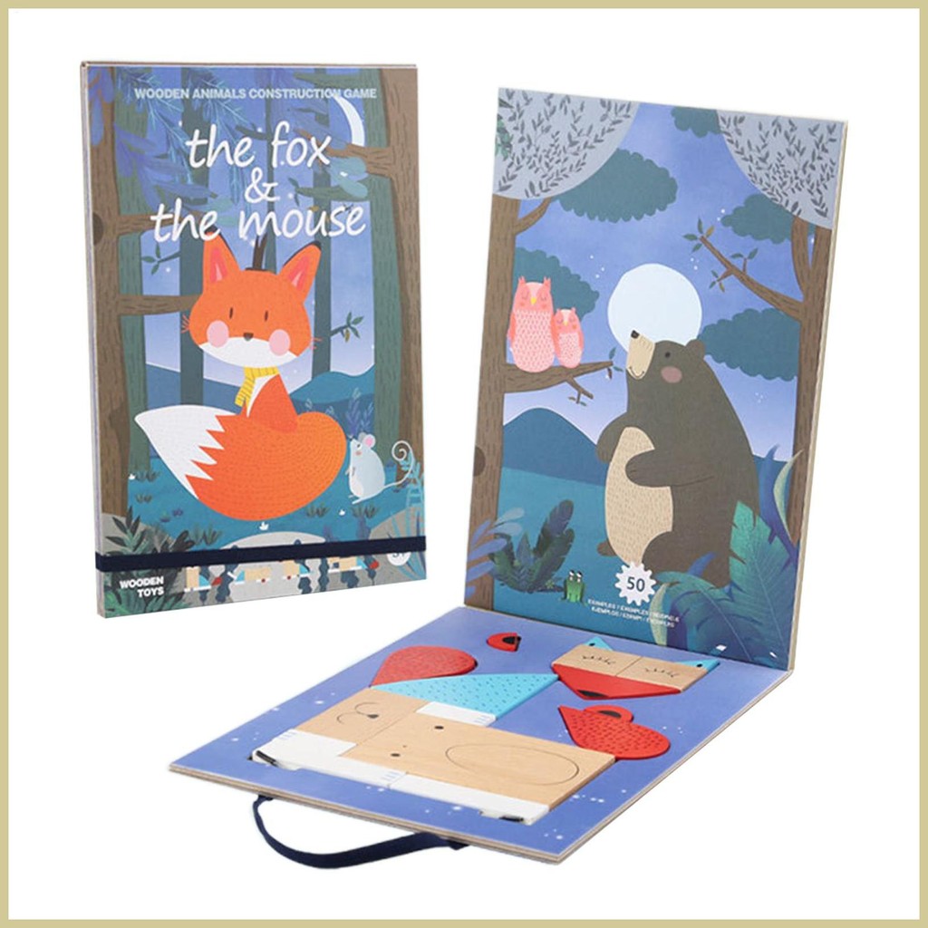 The Animal Tree Puzzle + Book main image 1
