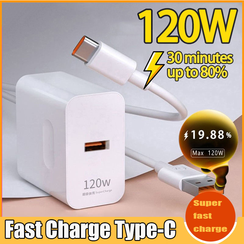 Realme 120W Super Fast Charge Type C Micro USB Cable For Realme