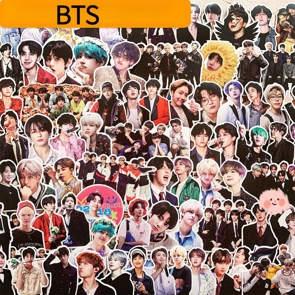 [LC] 110 pieces of BTS stickers Kim Tae Hyung Jung Kook Park Ji Min ...