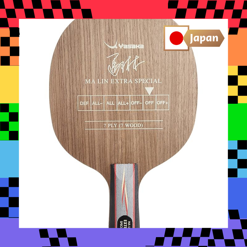 Yasaka Table Tennis Racket Ma Lin Extra Special Chinese Style YM46 ...
