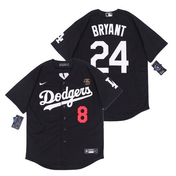 Black and white dodgers jersey online