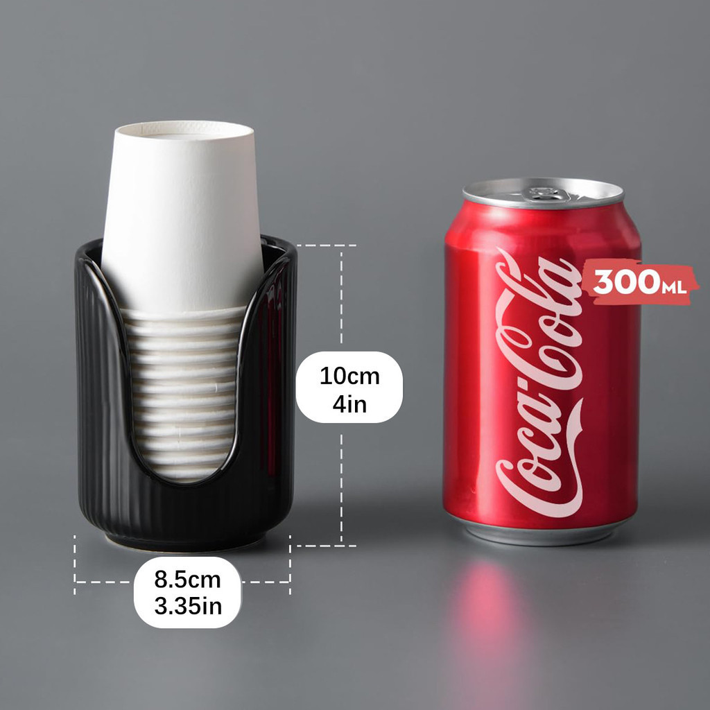 [Ready Stock] Multi-functional Cup Organizer Storage Rack Paper Cup ...