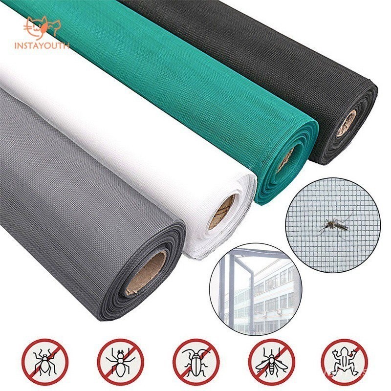 1-3 Meters 20 Meshes Nano Fly Mosquito Screen Net Mesh for Door Window ...