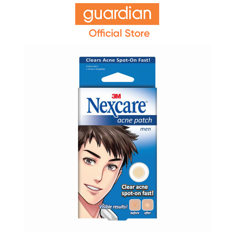 Nexcare Acne Patch for Men, 30pcs | Shopee Singapore