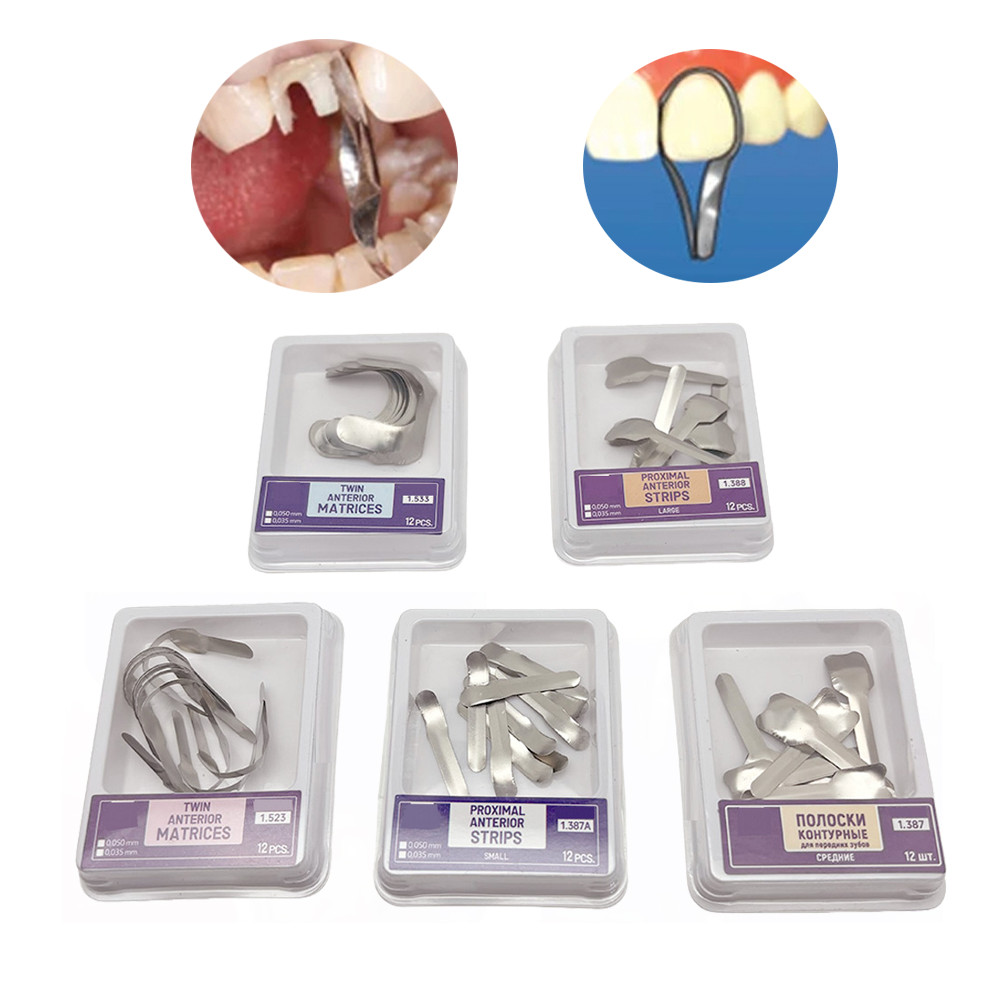 Bandes Matricielles Dentaires Twin Anterior - Pour Restaurations Proximales - Neuf