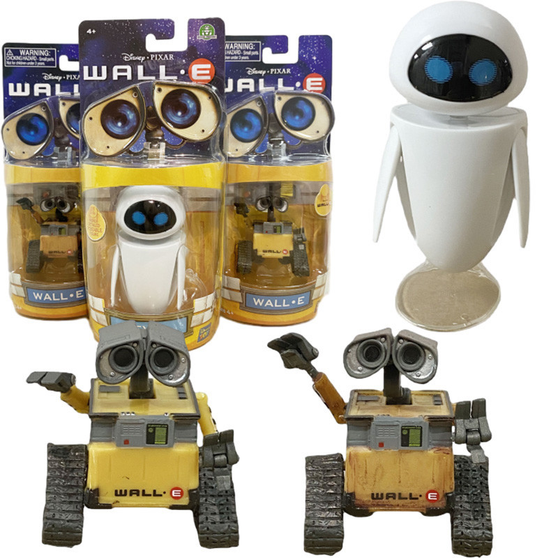 Walle Wall.E Action Figure Toys Robot EVE Wall.E Model Decoratione Toy ...