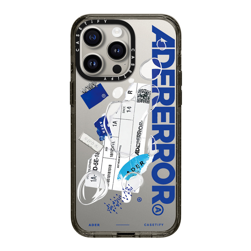ADER ERROR Byeon Woo Seok Hard Transparent Phone Case for iPhone