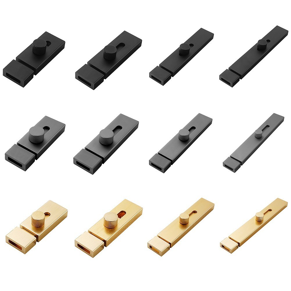 【HEPA】 No hole punch door buckle security lock thickened room door ...