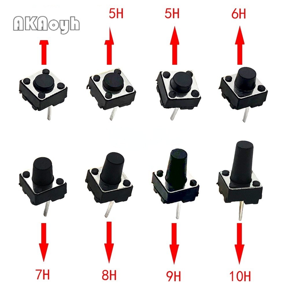 10pz Microswitch Elettrico NO NC 250V 16A Microinterruttore A Pulsante 50 Gr Di Forza - Foto 1