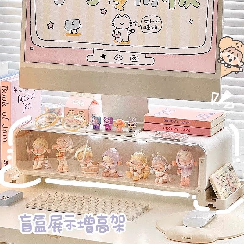 [1966 People Collection] Desktop Display Elevated Rack Mystery Box ...