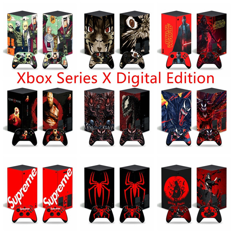 60 Colors Skin Sticker Compatible with Microsoft Xbox Series X Digital ...
