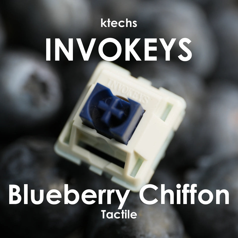 [SG Seller/Stocks] Blueberry Chiffon Tactile V2 Mechanical Switches for ...