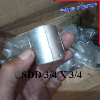 MESIN Double Thread Shock in 3/4 X 3/4 Plock Shock SNI Galvanized Iron ...