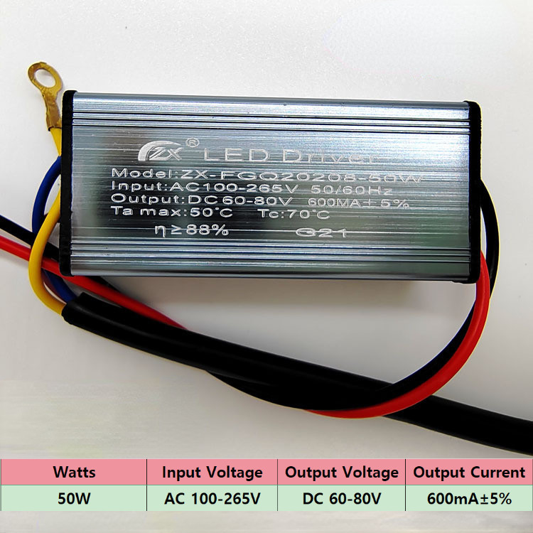 100W DC65-85V LED Driver 1200mA For LED Power Supply Constant Curr