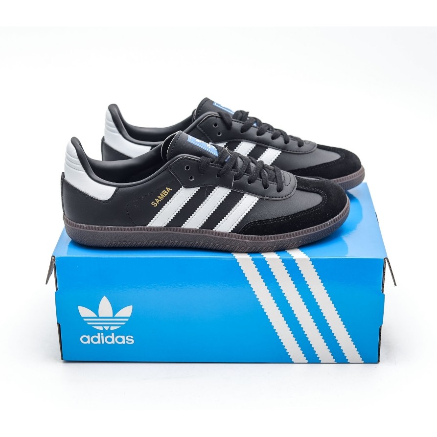 Adidas Originals Samba OG Black White Gum B75807 Shoes Sneakers ...