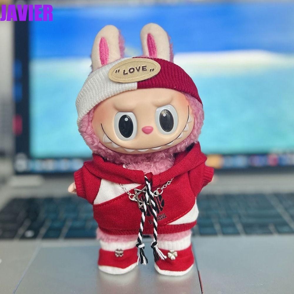 JAVIER Labubu Doll Clothes, Doll's Clothes Jumpsuit Labubu Doll Sweater ...