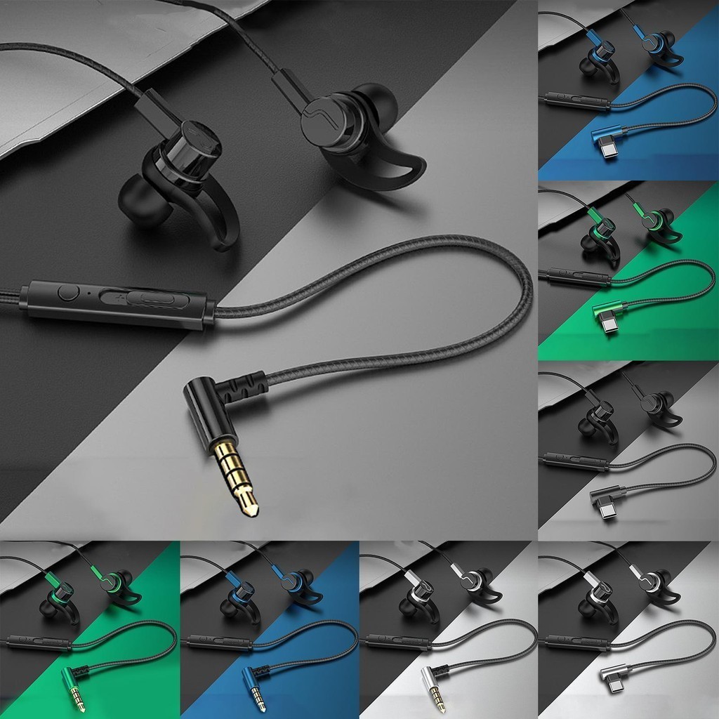 Earbuds With Microphone Game Ear Buds With Detachable Dual Microphone 3 ...