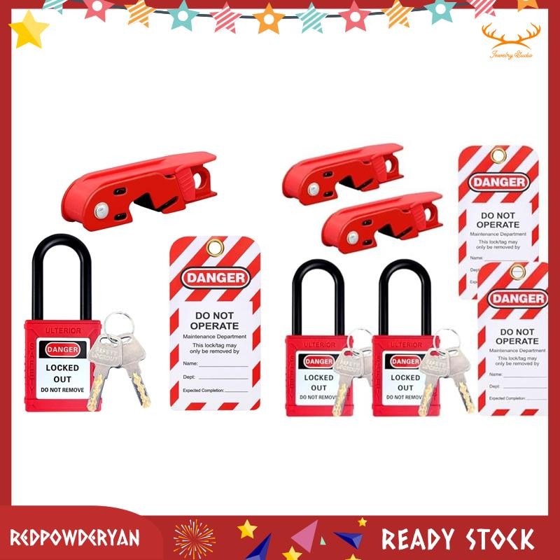 [Stock] Circuit Breaker Lockout Set, Circuit Breaker Lockout, Lockout ...