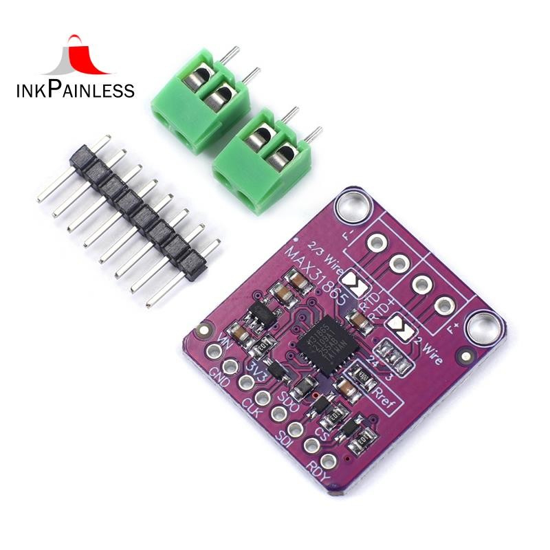 MAX31865 PT100 to PT1000 RTD-to-Digital Converter Board Temperature ...