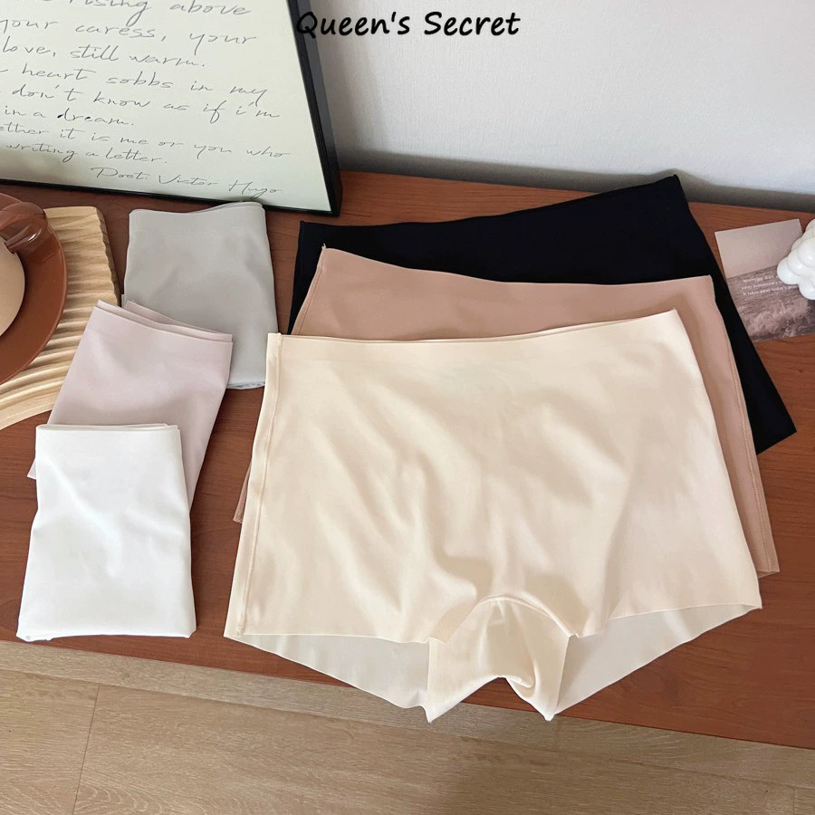 2Pcs/set Ice Silk Seamless Safety Pants + Underwear 2-in-1 PREMIUM ...