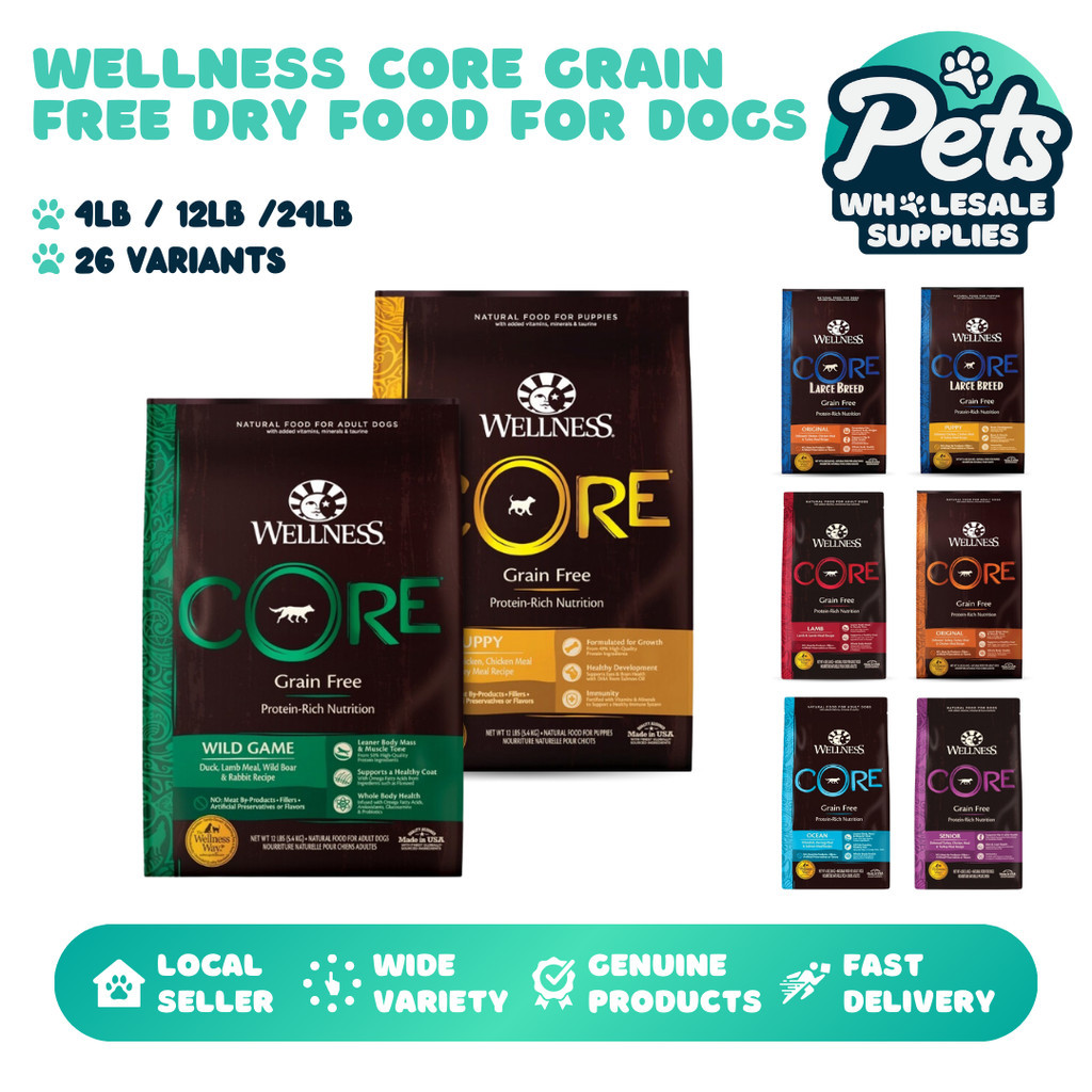 Photo inspiration: Wellness Core Grain Free Dry Food For Dogs 4Lb 5Lb Photo Inspiration