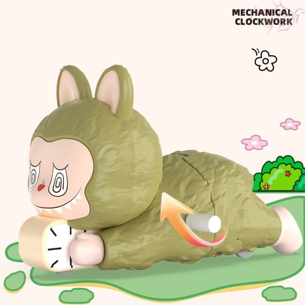 JWENTY Labubu Clockwork Toys, Climbing Movable Anime Labubu Wind-up Toy ...