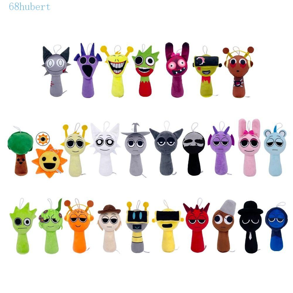 HUBERT Sprunki Plush Pendant, PP Cotton Rhythm Game Sprunki Plush Game ...