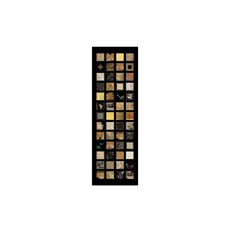 Vintage Style Hundred Couplets Hidden Push-Pull Full-Length Mirror ...