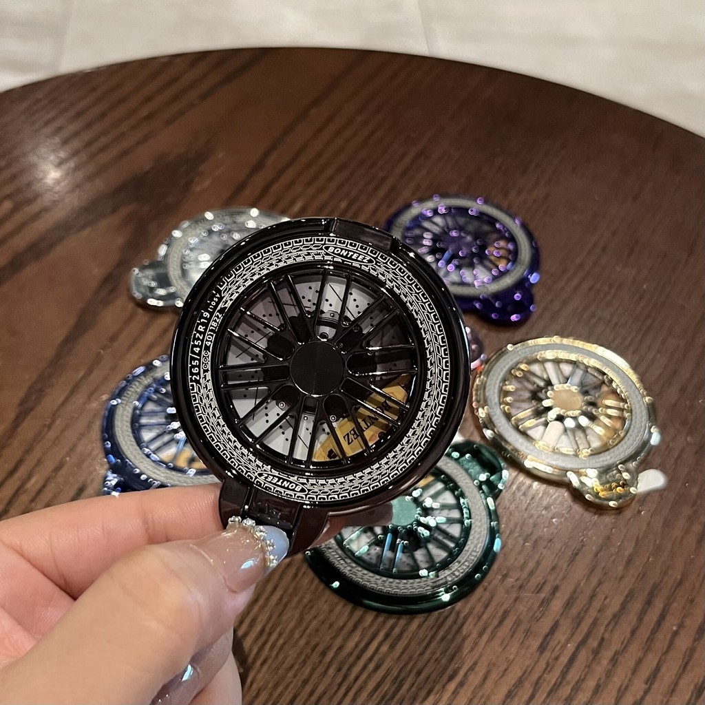 Rotating Spinning Top Mobile Phone Holder Sticky Decompression Back ...