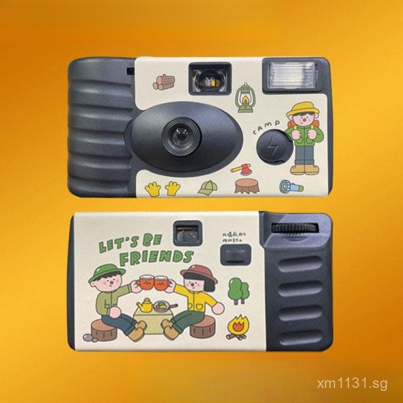 Film Instant Camera Color Film Developing Camera Point-and-Shoot Retro ...