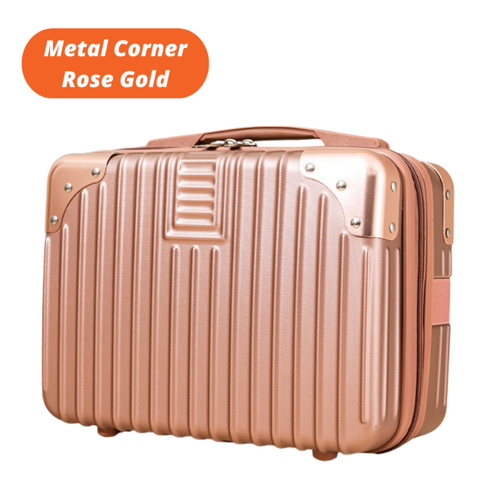 Rose gold mini suitcase online