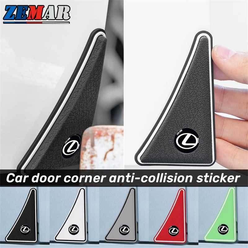 2Pcs Lexus Car Door Corner Anti-collision Sticker Car Door Edge ...