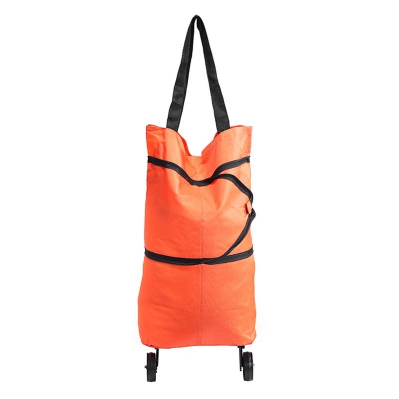 Bag Pasar Trolley Bag Basket troli shopping bag dengan roda Foldable ...