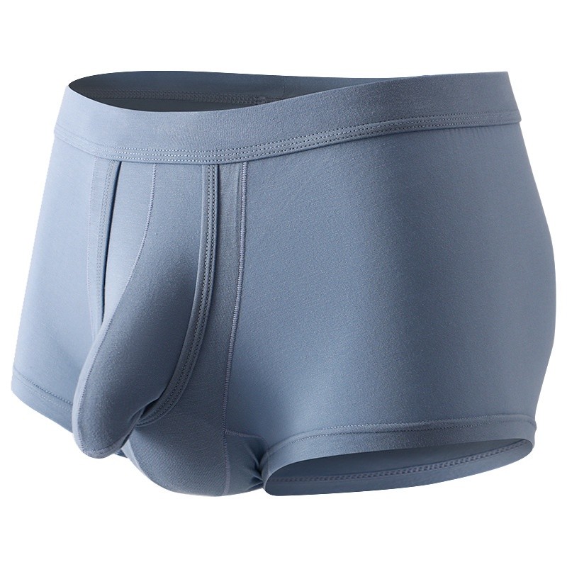 New Men's Fiber Underwear Summer Breathable Inner Crotch Separation ...