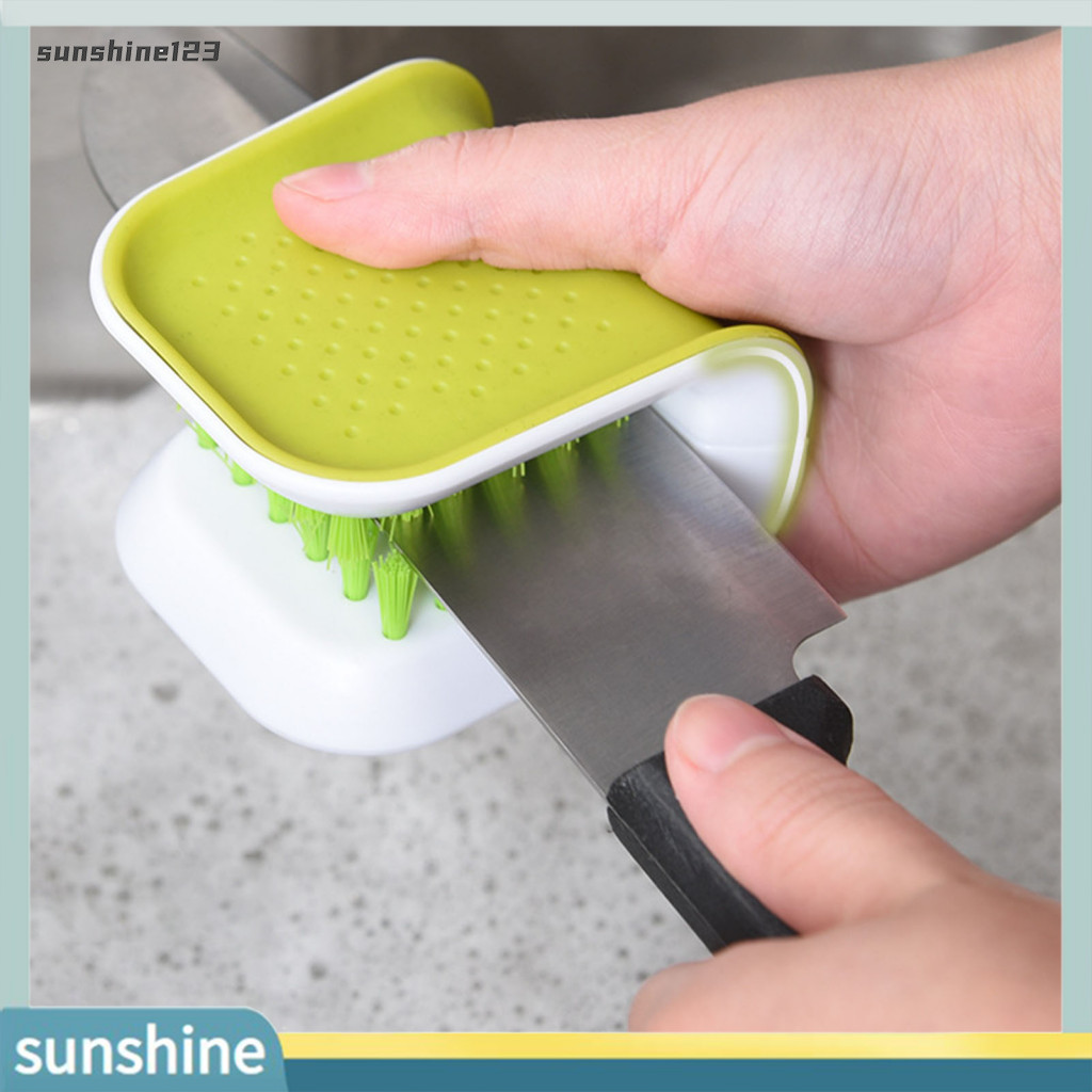 Cutter Brush Home Knife Cleaner Food Grade Ushaped Cutlery Cleaner