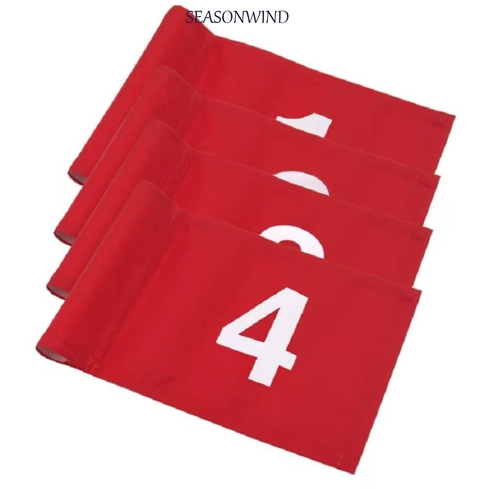 SEASONWIND Golf Course Flags, Putting Banner with Tube Inserted Putting ...
