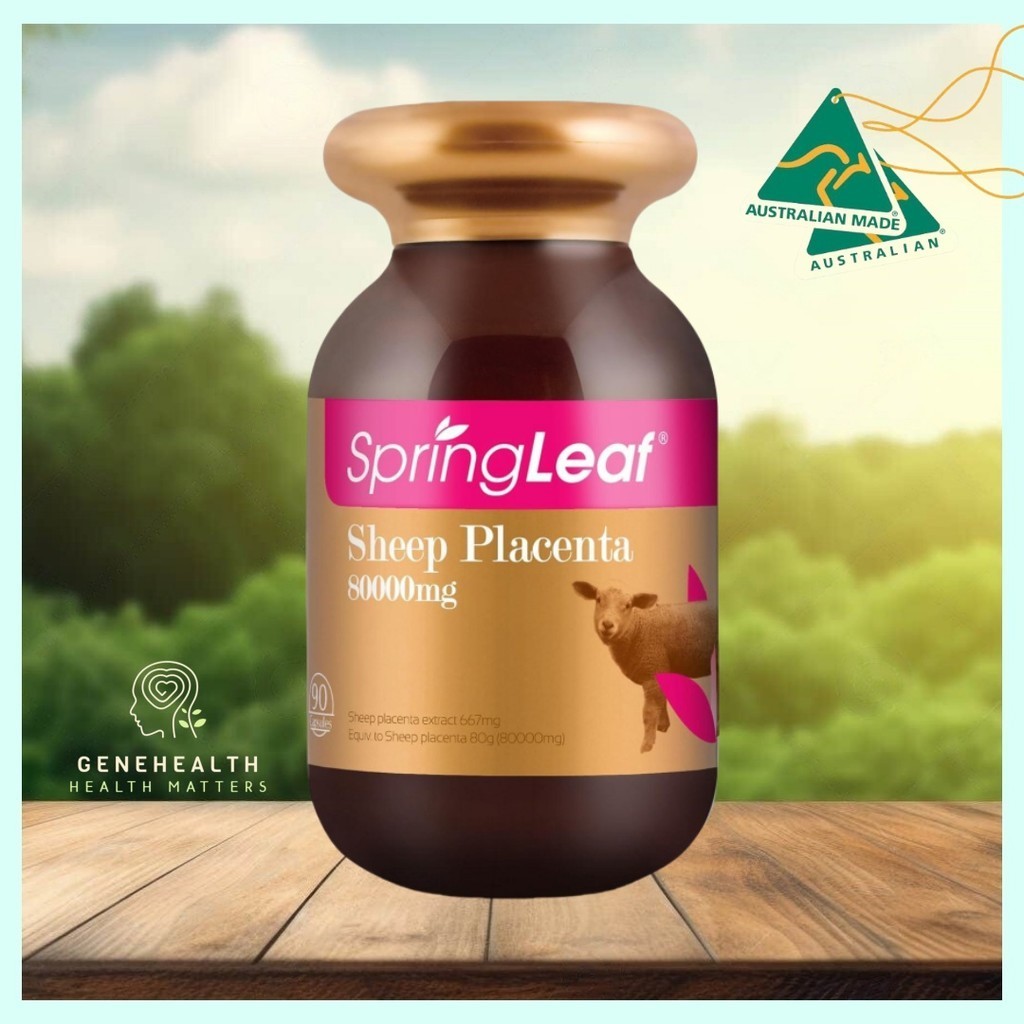 [AUS Direct Import] Springleaf Sheep Placenta 60000mg / 80000mg 90 / ...