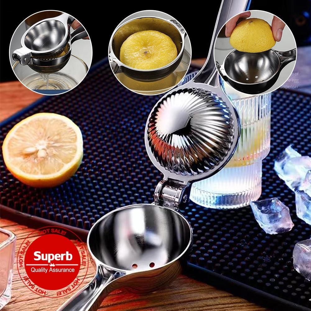 Lemon Squeezer Juicer For Squeezing Lemons Lever Hand-Held Juicer (Two ...