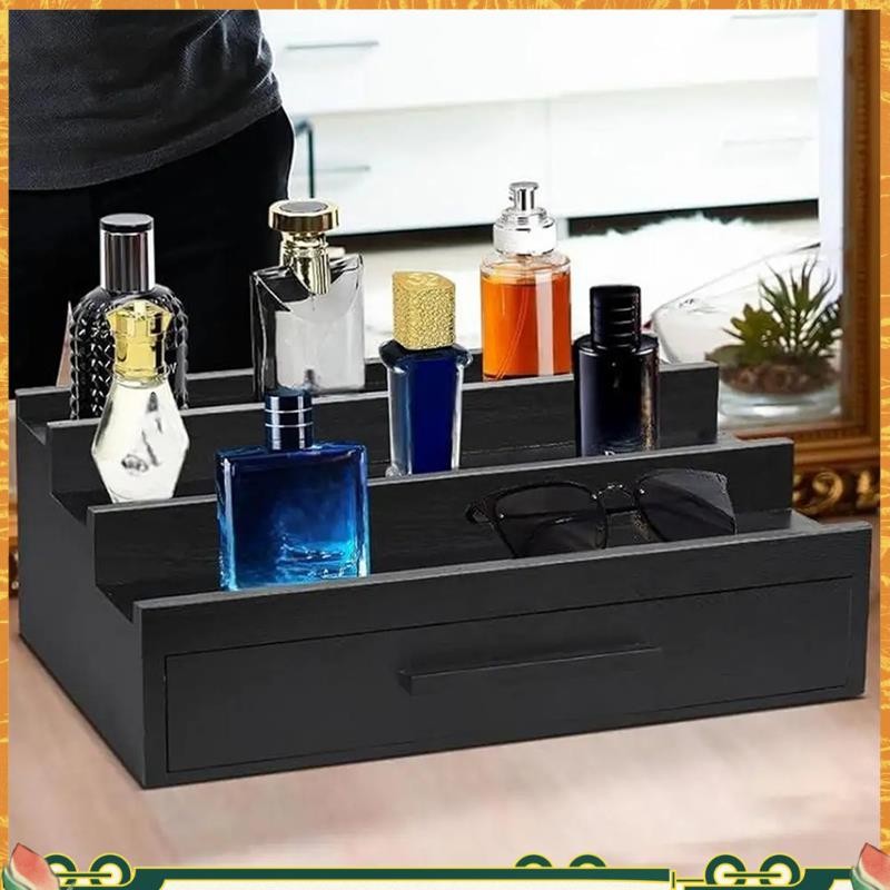 Perfume Organizer Tray Fragrance Rack Three-Layer Perfume Holder ...