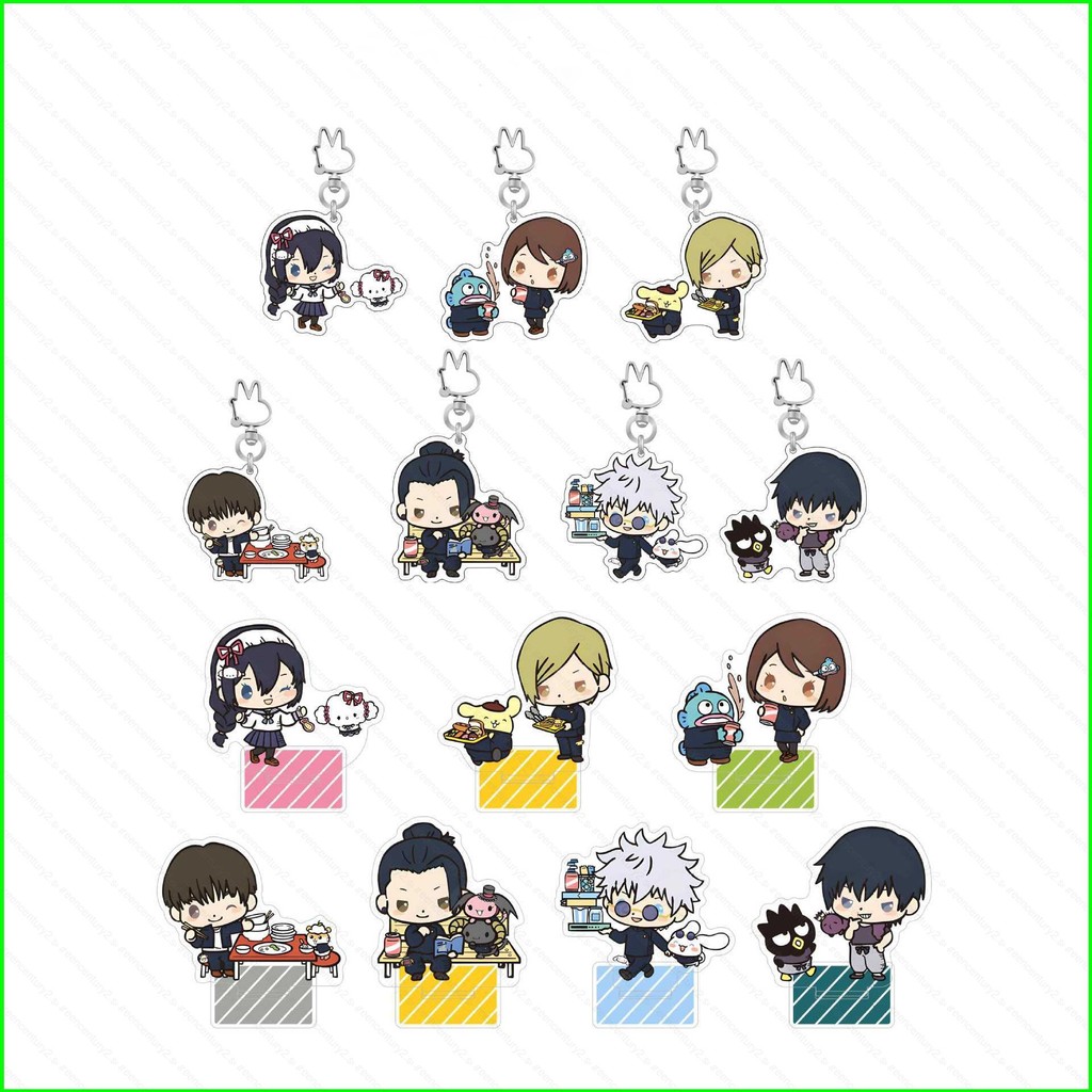 yu Jujutsu Kaisen Sanrio Satoru Gojo Geto Suguru mini acylic stands ...