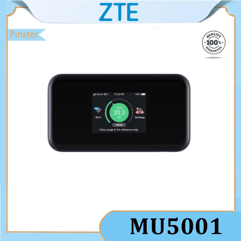 ZTE MU5001 5G Mobile WiFi6 Router Qualcomm SDX55 Support 5G Sub5 ...