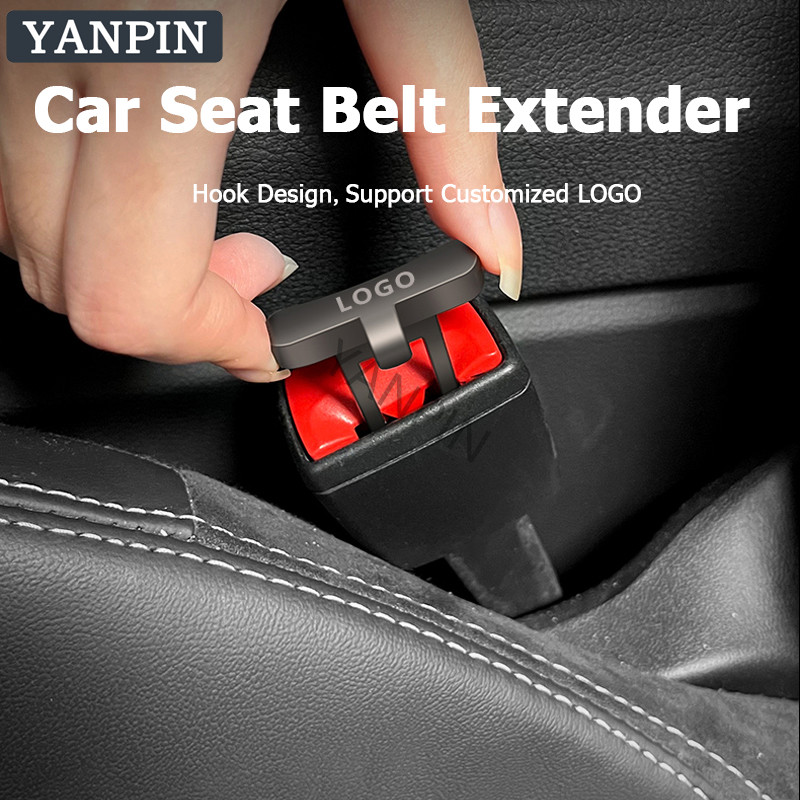 Hook Design】Car Seat Belt Extender Customized LOGO Increase Seat