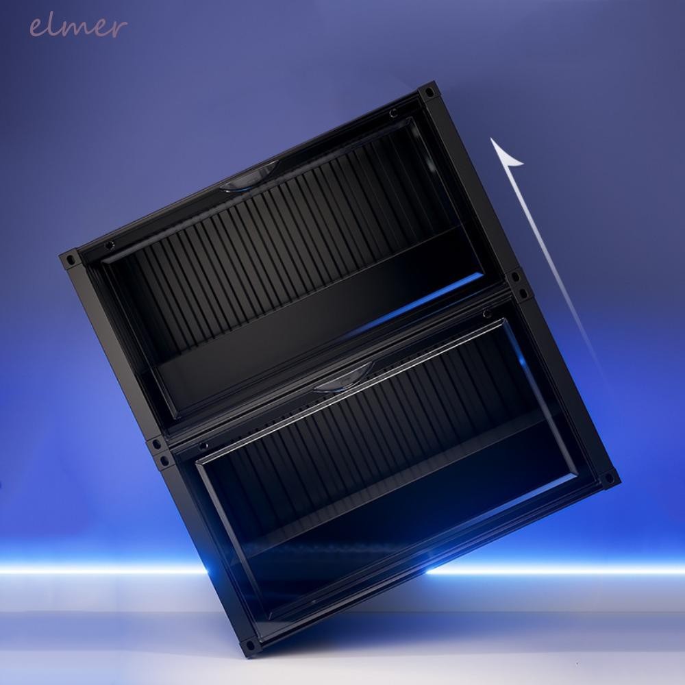 ELMER Doll Display Box, Display Rack Dustproof Anime Model Showing Box ...